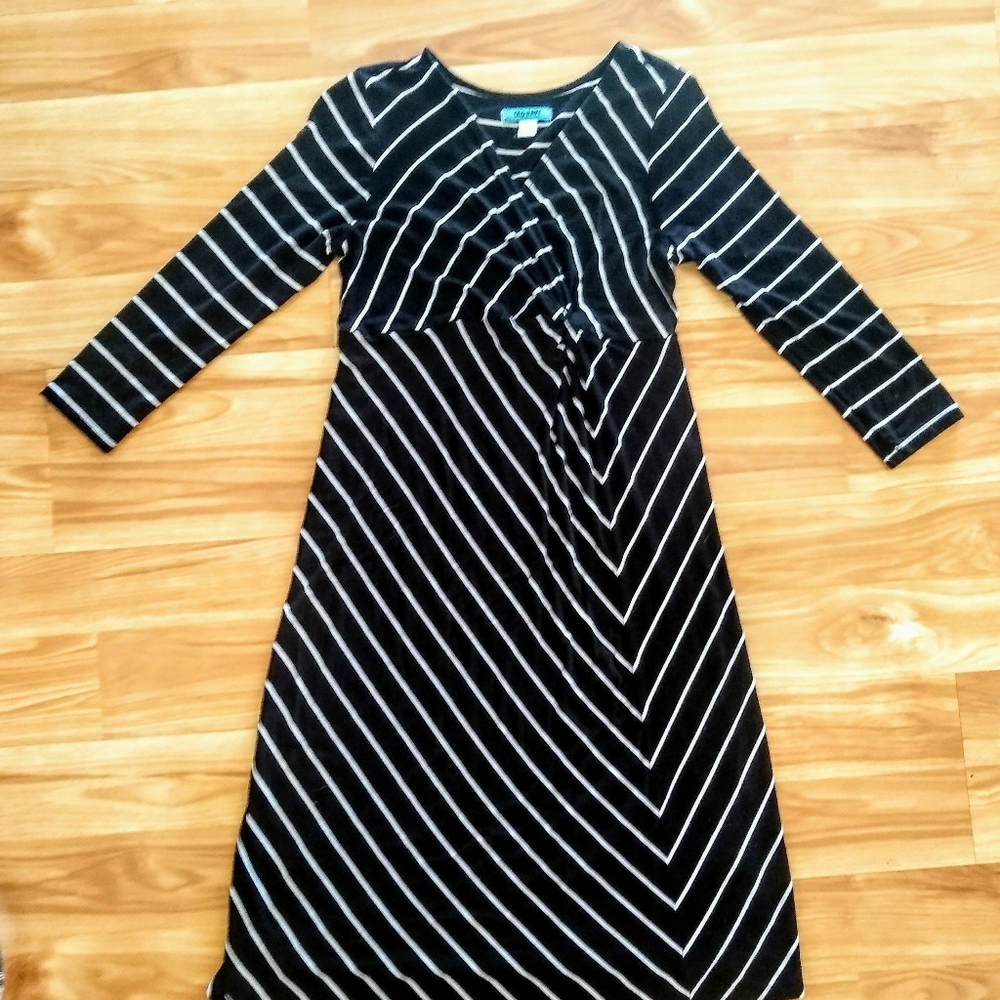 Super Soft Striped Maternity Dress